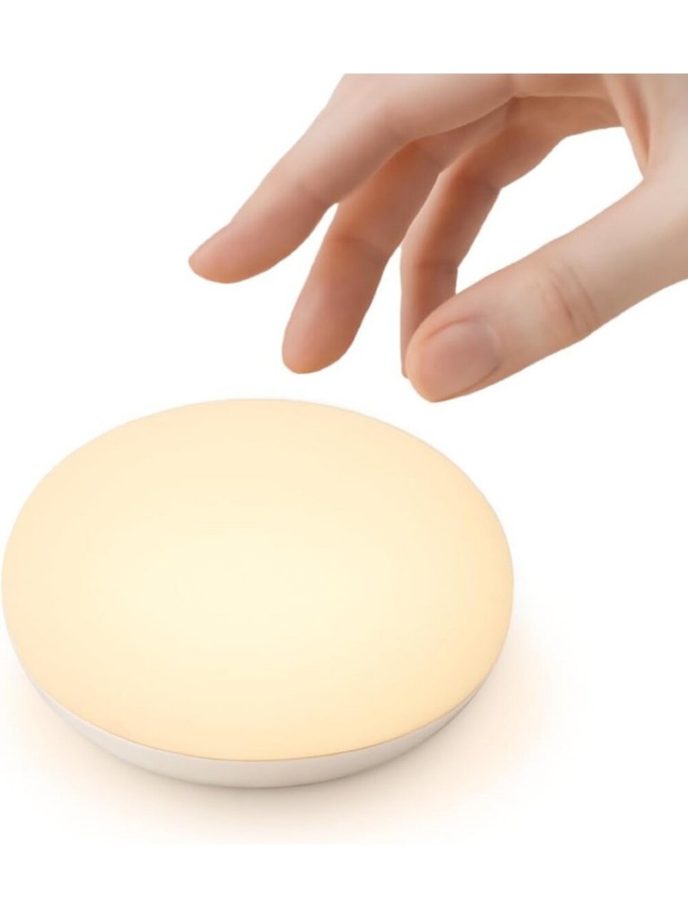 Portable Baby Night Light - Flip & Touch Egg Design for Nursery & Travel